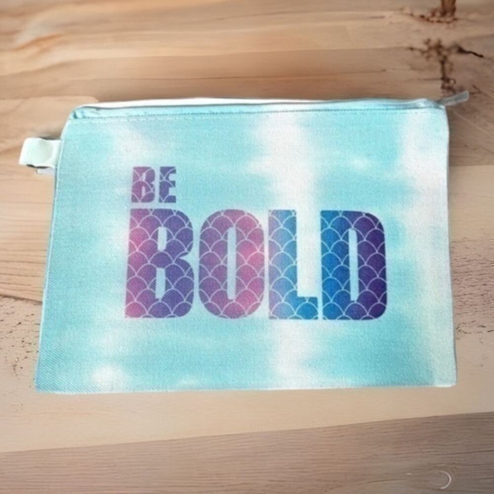 Makeup Bag Tie-dye Handcrafted Toiletry cosmetic pouch NEW